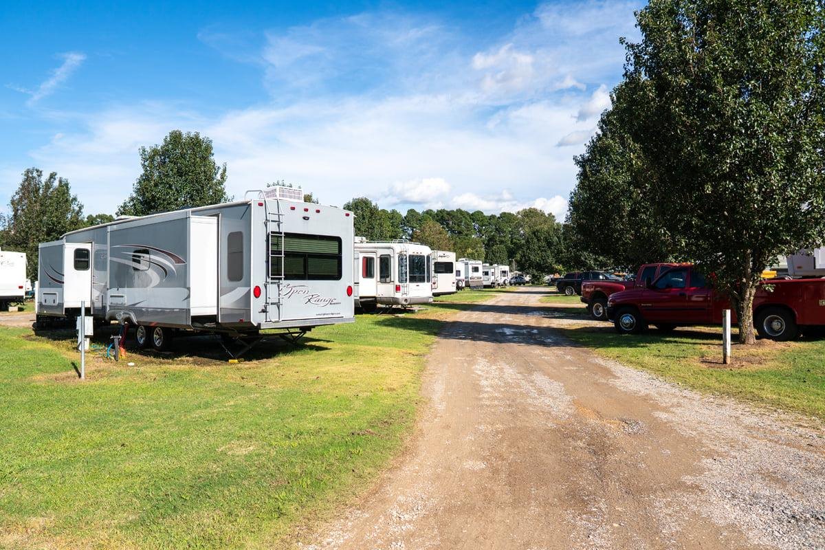Memphis South RV Park — Entrance
