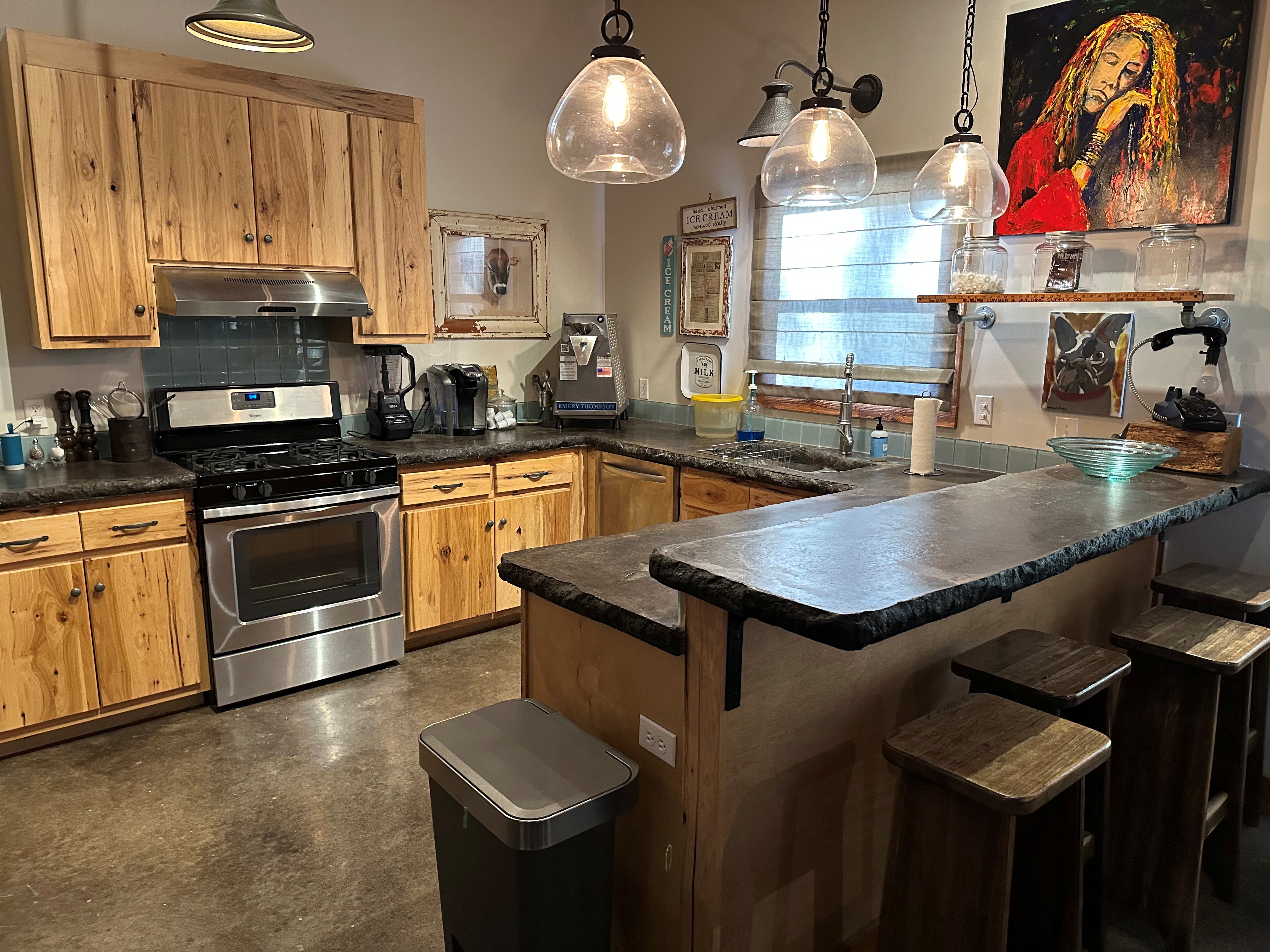 Studio Apartment kitchen